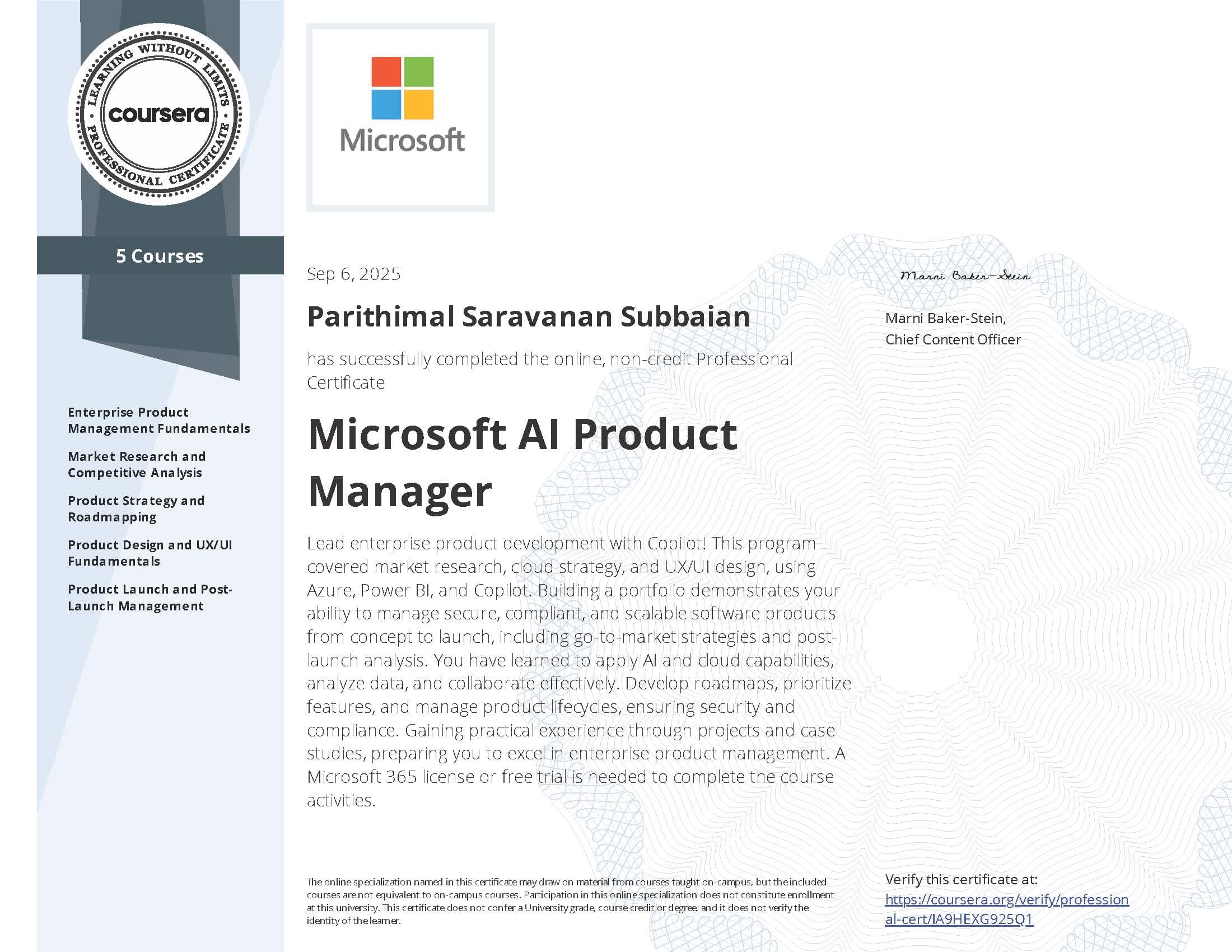 Microsoft AI Product Manager
