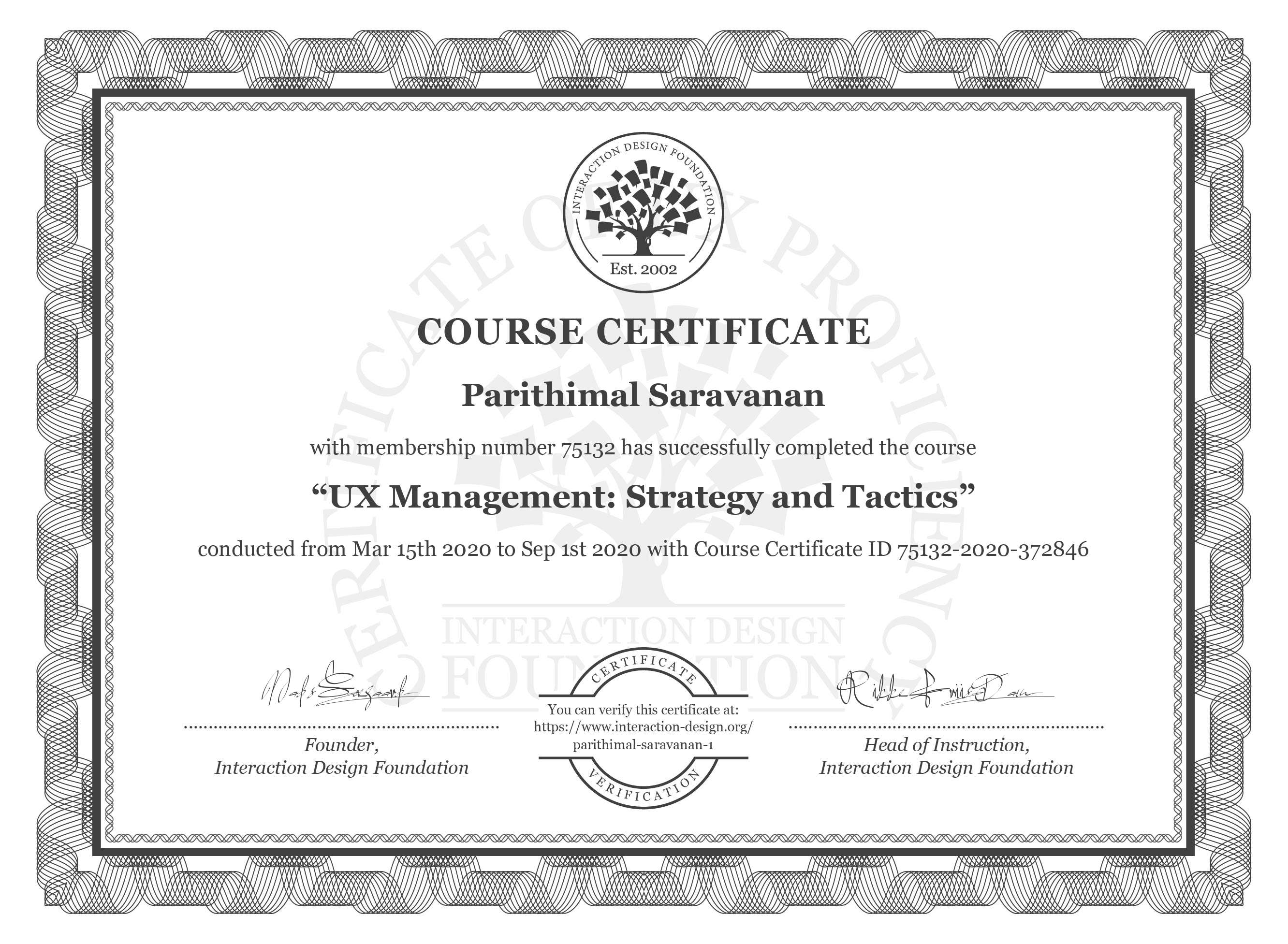 UX Management: Strategy and Tactics